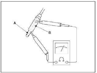 6. If there is continuity, replace the antenna cable.
